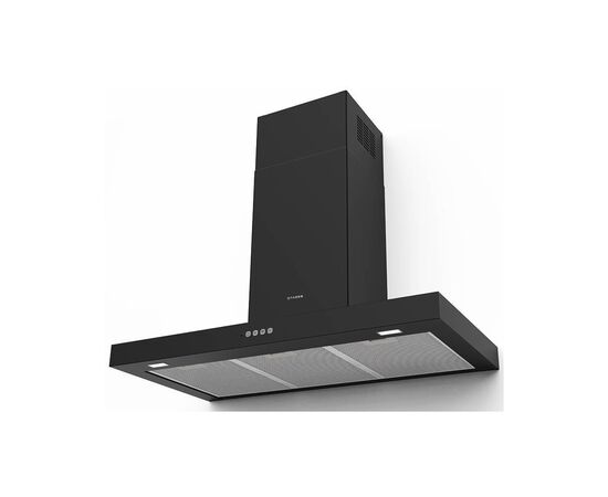 Витяжка кухонна Faber Stilo Comfort Bk Matt A90, чорний матовий (325.0618.783)