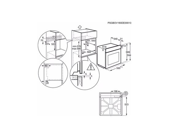 Духовой шкаф Electrolux EOC6P77H, изображение 8 Духовой шкаф Electrolux EOC6P77H, изображение 8