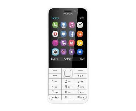 Мобильный телефон Nokia 230 Dual Silver (A00026972)