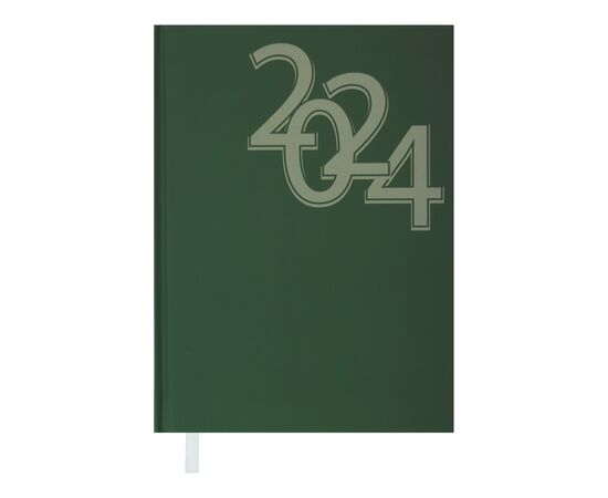 Еженедельник Buromax датированный 2024 OFFICE, А5 зеленый (BM.2164-04)