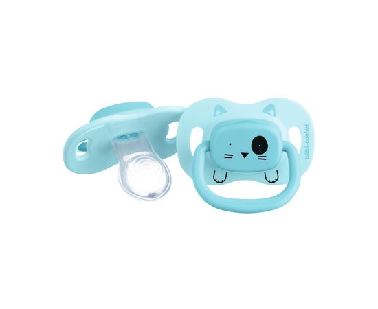 Пустышка Bebe Confort реверсивная 2 шт 6/18 Minimalistic Animals синяя (3104202020), изображение 2 Пустышка Bebe Confort реверсивная 2 шт 6/18 Minimalistic Animals синяя (3104202020), изображение 2