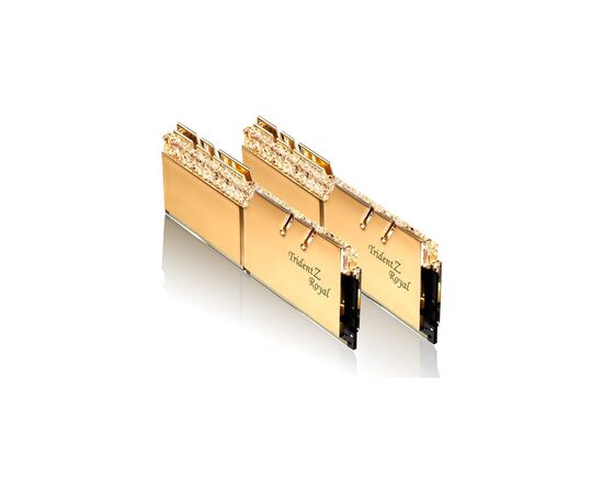 Модуль памяти для компьютера DDR4 64GB (2x32GB) 3600 MHz TridentZ RGB Royal Gold G.Skill (F4-3600C18D-64GTRG), изображение 3 Модуль памяти для компьютера DDR4 64GB (2x32GB) 3600 MHz TridentZ RGB Royal Gold G.Skill (F4-3600C18D-64GTRG), изображение 3