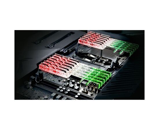 Модуль памяти для компьютера DDR4 64GB (2x32GB) 3600 MHz TridentZ RGB Royal Silver G.Skill (F4-3600C18D-64GTRS), изображение 4 Модуль памяти для компьютера DDR4 64GB (2x32GB) 3600 MHz TridentZ RGB Royal Silver G.Skill (F4-3600C18D-64GTRS), изображение 4