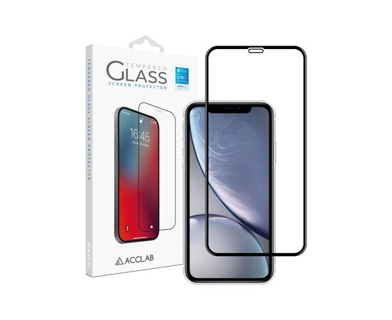 Стекло защитное ACCLAB Full Glue Apple iPhone XR/11 (1283126508196)