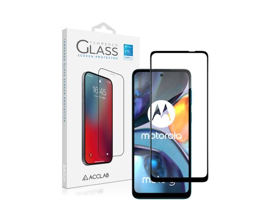 Стекло защитное ACCLAB Full Glue MOTO G22 (1283126542206), изображение 7 Стекло защитное ACCLAB Full Glue MOTO G22 (1283126542206), изображение 7