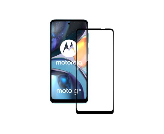 Стекло защитное ACCLAB Full Glue MOTO G22 (1283126542206)