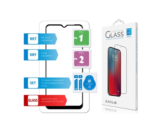 Скло захисне ACCLAB Full Glue Oppo A15 (1283126510991), зображення 6 Скло захисне ACCLAB Full Glue Oppo A15 (1283126510991), зображення 6