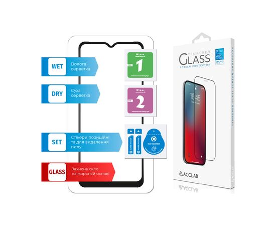 Скло захисне ACCLAB Full Glue Realme C25 (1283126518409), зображення 6 Скло захисне ACCLAB Full Glue Realme C25 (1283126518409), зображення 6