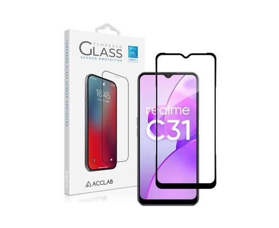 Скло захисне ACCLAB Full Glue Realme C31 (1283126540721), зображення 7 Скло захисне ACCLAB Full Glue Realme C31 (1283126540721), зображення 7