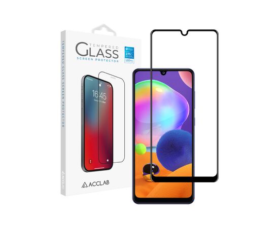 Стекло защитное ACCLAB Full Glue Samsung A31 (1283126508578)