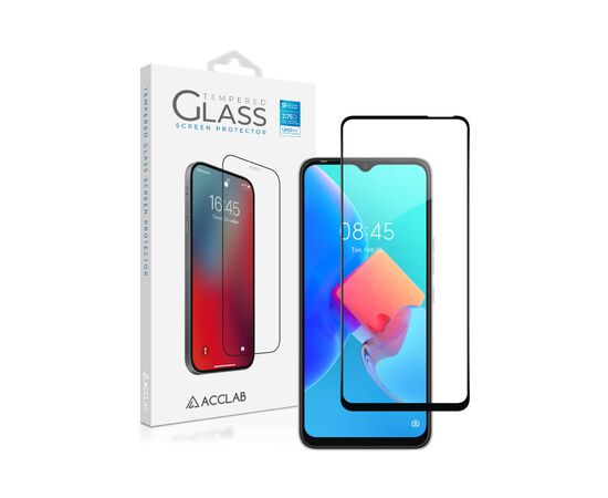 Скло захисне ACCLAB Full Glue Tecno Spark 8C (1283126542466), зображення 2 Скло захисне ACCLAB Full Glue Tecno Spark 8C (1283126542466), зображення 2