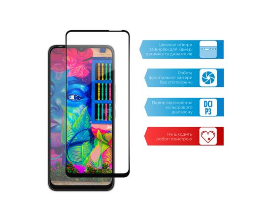 Скло захисне ACCLAB Full Glue Tecno Spark 8C (1283126542466), зображення 5 Скло захисне ACCLAB Full Glue Tecno Spark 8C (1283126542466), зображення 5