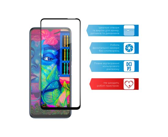 Скло захисне ACCLAB Full Glue Tecno Spark 8p (1283126533136), зображення 5 Скло захисне ACCLAB Full Glue Tecno Spark 8p (1283126533136), зображення 5