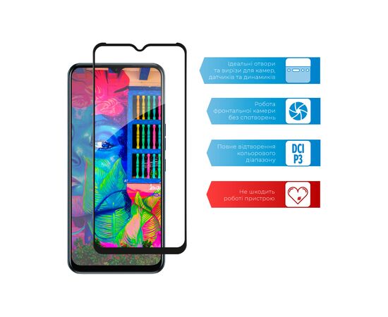 Скло захисне ACCLAB Full Glue Tecno Spark 8T (1283126542244), зображення 4 Скло захисне ACCLAB Full Glue Tecno Spark 8T (1283126542244), зображення 4