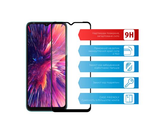 Скло захисне ACCLAB Full Glue Tecno Spark Go 2022 (1283126542305), зображення 2 Скло захисне ACCLAB Full Glue Tecno Spark Go 2022 (1283126542305), зображення 2
