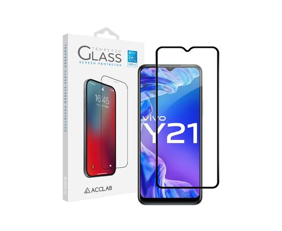 Стекло защитное ACCLAB Full Glue VIVO Y21 (1283126526923)