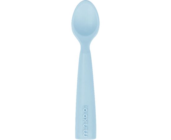 Набір дитячого посуду MinikOiOi Scooper Ложка силіконова (Mineral Blue) (101140003)
