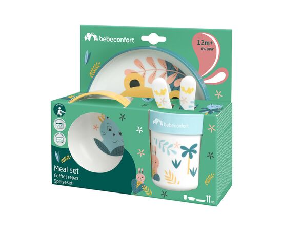 Набор детской посуды Bebe Confort Little Buddies 3 предмета (3105209110), изображение 6 Набор детской посуды Bebe Confort Little Buddies 3 предмета (3105209110), изображение 6