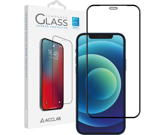 Стекло защитное ACCLAB Full Glue Apple iPhone 12 mini (1283126508226)