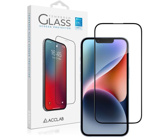 Скло захисне ACCLAB Full Glue Apple iPhone 14 (1283126541957), зображення 7 Скло захисне ACCLAB Full Glue Apple iPhone 14 (1283126541957), зображення 7