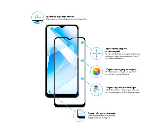 Стекло защитное Global Full Glue Oppo A55 5G (1283126522109), изображение 3 Стекло защитное Global Full Glue Oppo A55 5G (1283126522109), изображение 3