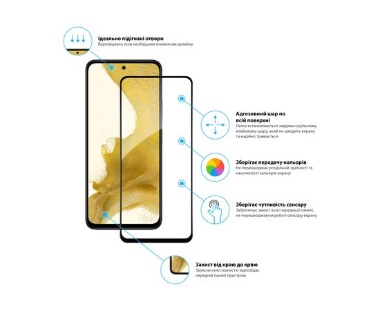 Стекло защитное Global Full Glue Xiaomi Redmi 12 (1283126573224), изображение 2 Стекло защитное Global Full Glue Xiaomi Redmi 12 (1283126573224), изображение 2