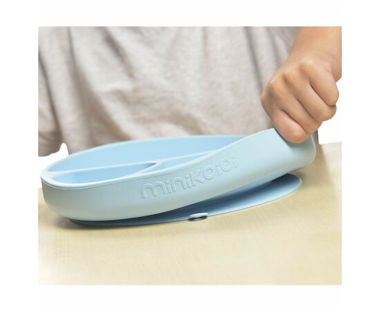 Тарілка дитяча MinikOiOi Portions секційна Mineral Blue (101050003), зображення 4 Тарілка дитяча MinikOiOi Portions секційна Mineral Blue (101050003), зображення 4