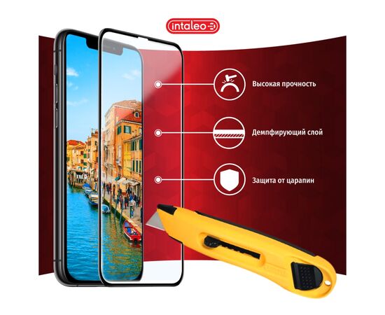 Стекло защитное Intaleo Full Glue Apple iPhone 11 Pro (1283126496318), изображение 4 Стекло защитное Intaleo Full Glue Apple iPhone 11 Pro (1283126496318), изображение 4