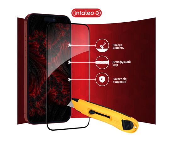 Скло захисне Intaleo Full Glue Apple iPhone 15 Pro Max (1283126575457), зображення 5 Скло захисне Intaleo Full Glue Apple iPhone 15 Pro Max (1283126575457), зображення 5