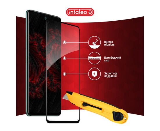Стекло защитное Intaleo Full Glue Infinix Hot 11s (1283126532382), изображение 4 Стекло защитное Intaleo Full Glue Infinix Hot 11s (1283126532382), изображение 4