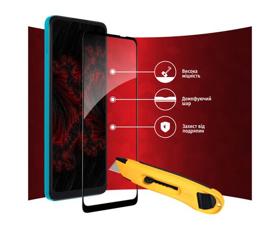 Стекло защитное Intaleo Full Glue MOTO G22 (1283126542183), изображение 4 Стекло защитное Intaleo Full Glue MOTO G22 (1283126542183), изображение 4