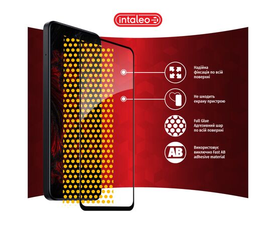 Скло захисне Intaleo Full Glue Xiaomi Redmi 12 (1283126573231), зображення 6 Скло захисне Intaleo Full Glue Xiaomi Redmi 12 (1283126573231), зображення 6