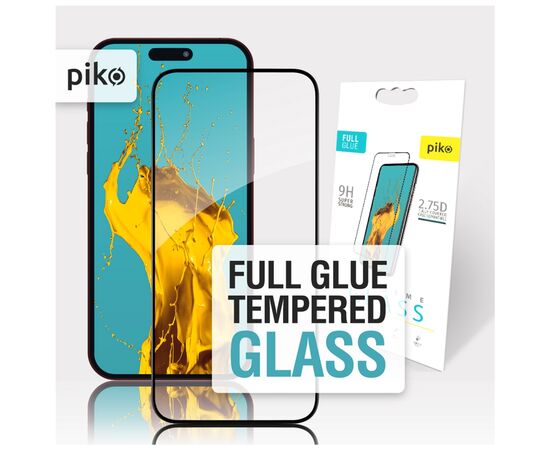 Стекло защитное Piko Full Glue Apple iPhone 15 Pro Max (1283126575488), изображение 2 Стекло защитное Piko Full Glue Apple iPhone 15 Pro Max (1283126575488), изображение 2