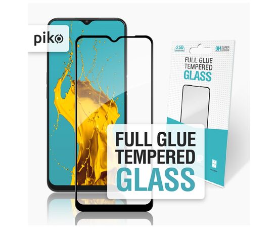 Стекло защитное Piko Full Glue Oppo A16 (1283126522062), изображение 2 Стекло защитное Piko Full Glue Oppo A16 (1283126522062), изображение 2