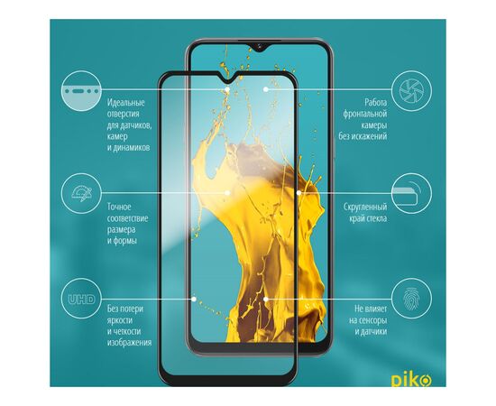 Стекло защитное Piko Full Glue Realme 6i (1283126501050), изображение 3 Стекло защитное Piko Full Glue Realme 6i (1283126501050), изображение 3