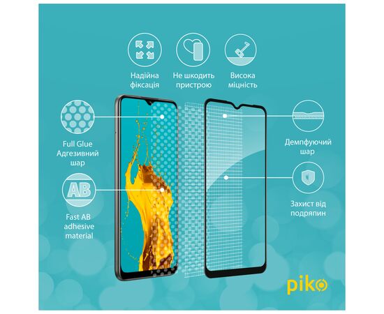 Стекло защитное Piko Full Glue RealMe C25 (1283126518553), изображение 4