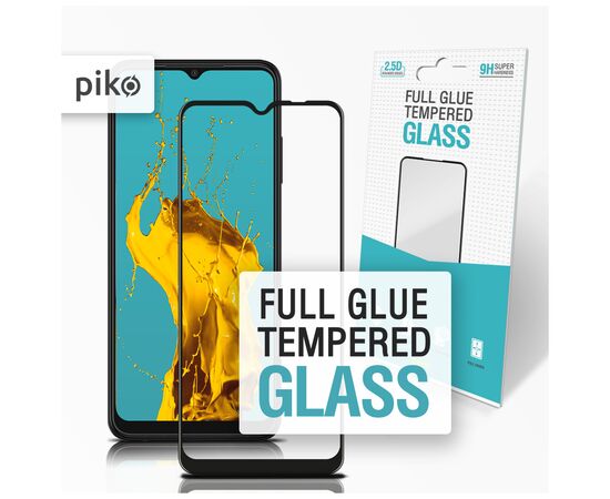 Скло захисне Piko Full Glue Samsung A22 (1283126512582)