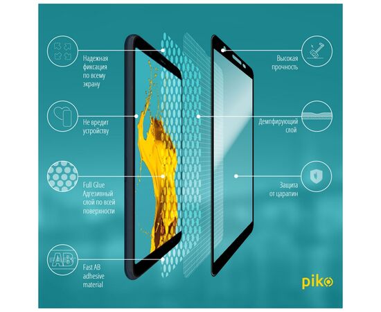Стекло защитное Piko Full Glue Samsung M01 core (1283126505058), изображение 3 Стекло защитное Piko Full Glue Samsung M01 core (1283126505058), изображение 3