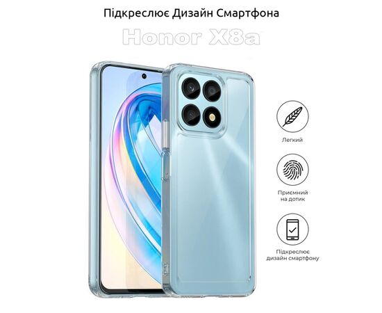 Чохол до мобільного телефона BeCover Honor X8aTransparancy (710139), зображення 4