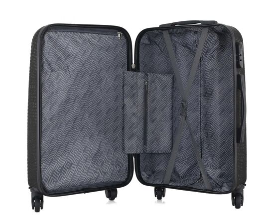 Валіза Semi Line 22" M Black (T5580-3), зображення 6 Валіза Semi Line 22" M Black (T5580-3), зображення 6