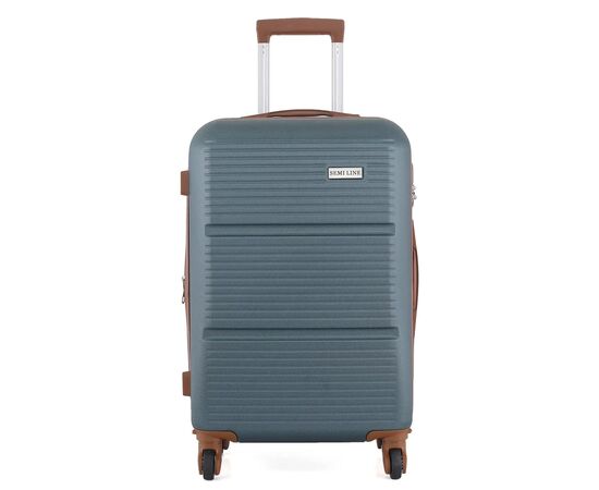 Валіза Semi Line 22" M Green-Grey (T5584-3), зображення 2 Валіза Semi Line 22" M Green-Grey (T5584-3), зображення 2