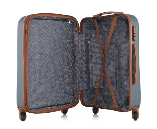 Валіза Semi Line 22" M Green-Grey (T5584-3), зображення 6 Валіза Semi Line 22" M Green-Grey (T5584-3), зображення 6