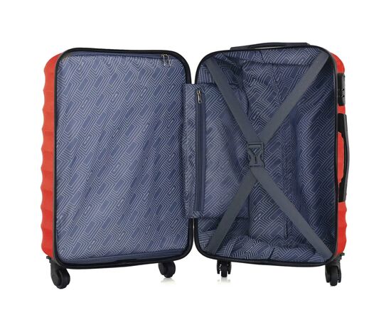Валіза Semi Line 22" M Red (T5578-3), зображення 6 Валіза Semi Line 22" M Red (T5578-3), зображення 6