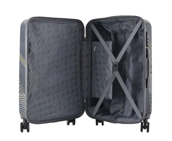 Валіза Semi Line Pattern 24" M Back (T5651-2), зображення 6 Валіза Semi Line Pattern 24" M Back (T5651-2), зображення 6