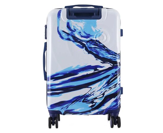 Валіза Semi Line Print 24" M White/Blue (T5653-2), зображення 3 Валіза Semi Line Print 24" M White/Blue (T5653-2), зображення 3