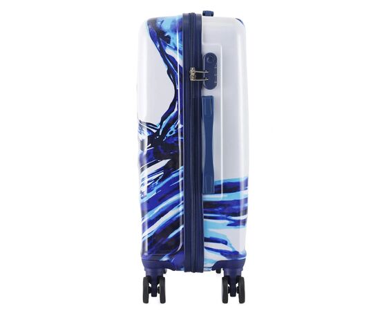 Валіза Semi Line Print 24" M White/Blue (T5653-2), зображення 4 Валіза Semi Line Print 24" M White/Blue (T5653-2), зображення 4