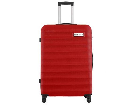Чемодан Semi Line Ребриста 28" L Червона (T5578-6), изображение 2