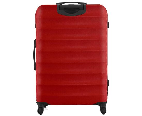 Чемодан Semi Line Ребриста 28" L Червона (T5578-6), изображение 3