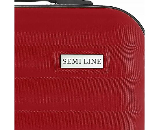 Чемодан Semi Line Ребриста 28" L Червона (T5578-6), изображение 9