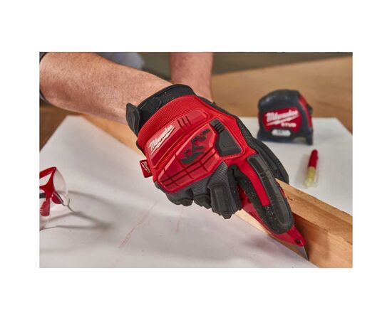 Защитные перчатки Milwaukee з захистом від удару, 9/L (4932471909), изображение 5 Защитные перчатки Milwaukee з захистом від удару, 9/L (4932471909), изображение 5